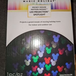 Disney Mickey Mouse head LED projection light